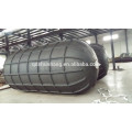 Marine Rubber Pneumatic Rib Fender For Berthing Ship Protection